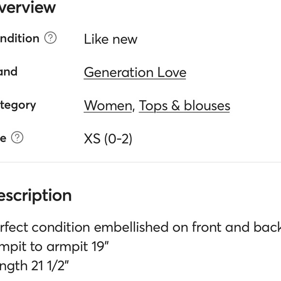 Generation Love Sweatshirt - XS - Picture 4 of 5